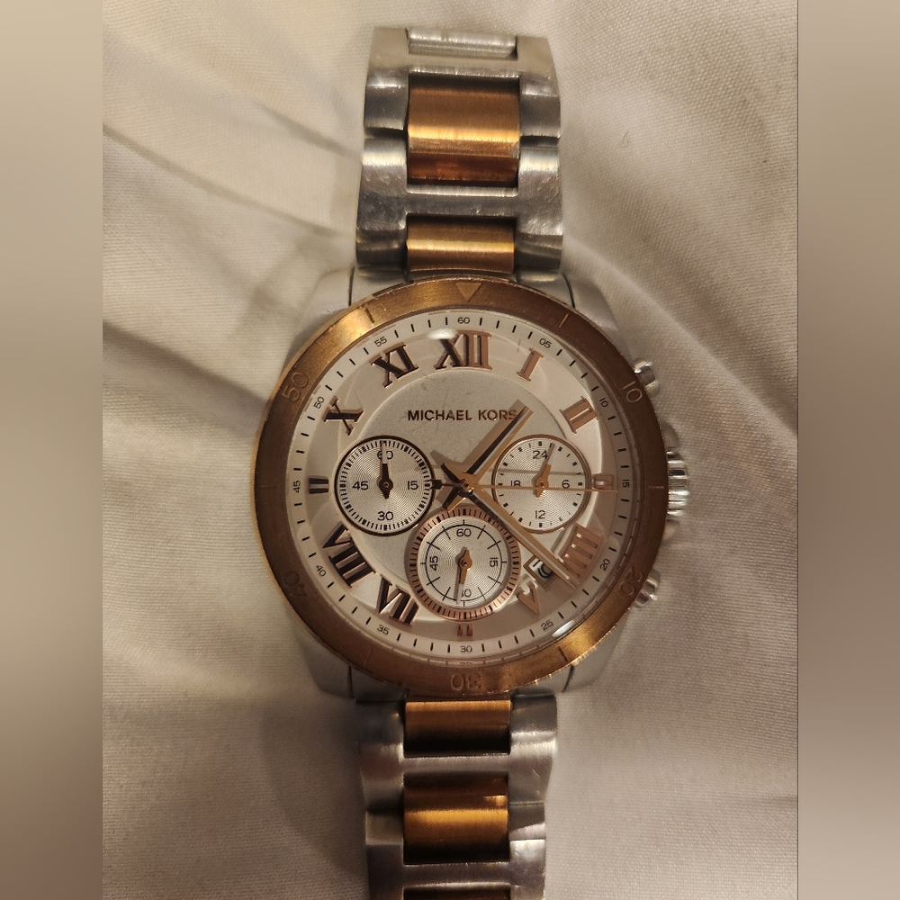 Michael Kors Two-Tone Chronograph Watch